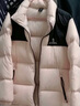 駱駝（CAMEL）【小太陽】戶外羽絨服鴨絨加厚羽絨衣經(jīng)典時尚防風(fēng)保暖運(yùn)動外套 白玉粉/幻影黑 男女同款 S 曬單實拍圖