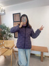 波司登25年鵝絨沖鋒衣羽絨服疊變女士寬松短款戶(hù)外防風(fēng)三合一外套 曬單實(shí)拍圖