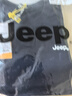 吉普（JEEP）美國正品高端圓領(lǐng)短袖t恤男士夏季寬松透氣涼感休閑運動半袖上衣 藏青色 薄款 【官方正品】 2XL 【適合160斤左右】 曬單實拍圖