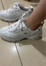 斯凱奇小白熊|女鞋秋冬季透氣小白鞋增高復古老爹鞋運動(dòng)鞋11931 曬單實(shí)拍圖