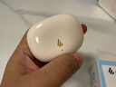 漫步者（EDIFIER）NewSound Clip 藍(lán)牙耳機(jī)耳夾式不入耳無線開放式夾耳式戶外運(yùn)動跑步游戲音樂耳機(jī)高音質(zhì)長續(xù)航 月白色-新升級+【小黑喵耳機(jī)套】 曬單實(shí)拍圖