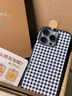 PopSockets【黑夜浪漫·手機(jī)殼】PopSockets泡泡騷手機(jī)支架氣囊伸縮防摔手機(jī)殼 勃艮第紅 蕾絲 雛菊 黑白棋盤 黑白棋盤  iPhone 16 Pro 曬單實拍圖