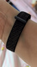 十閃 華為手環(huán)8表帶手環(huán)band10/9/8NFC標(biāo)準(zhǔn)版腕帶通用智能運動華為手環(huán)尼龍編織表帶腕帶 黑色 曬單實拍圖