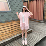 彪馬（PUMA）戶外遮陽粉色棒球帽鴨舌帽男女新款夏季刺繡運動帽027465 粉紅色-08 均碼 曬單實拍圖
