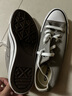 匡威（Converse）官方 All Star春上新男女運(yùn)動(dòng)低幫帆布鞋云霧灰灰色A06565C A06565C 38 曬單實(shí)拍圖