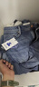 杰克·瓊斯（JACK&JONES）秋潮流紐扣腰頭水洗磨白做舊抓痕彈力修身牛仔長褲男225132135 E39中藍牛仔 常規(guī) 34 180 W34/L32 曬單實拍圖