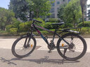 鳳凰上海鳳凰山地車(chē)自行車(chē)男士女式學(xué)生成人變速寬胎越野公路賽單車(chē) 【鋼架/全套競(jìng)速軸承】條輪炫彩 24寸24速【建議身高138-168cm】 曬單實(shí)拍圖