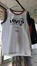 Levi's李維斯童裝【商場同款】夏季兒童經(jīng)典雙馬標背心男童撞色上衣 明亮白 150 /72 【建議身高140-152cm】 曬單實拍圖