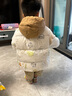 巴拉巴拉嬰兒羽絨服男童冬季女童短款外套造型可愛洋氣萌 白色調(diào)00311 110 cm 曬單實(shí)拍圖
