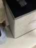 苑美居衣服收納盒家用衣柜分層裝衣物褲子整理箱布藝可折疊儲物筐籃神器 灰色-小號【35*28*18】 1個(gè)裝 曬單實(shí)拍圖
