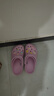 卡駱馳crocs洞洞鞋貝雅卡駱班輕便耐磨一腳蹬休閑鞋|205089 芭蕾粉/糖果粉-6TG 37 /38(230mm) 曬單實拍圖