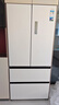 美的（Midea）M60系列550雙系統(tǒng)超薄嵌入一級(jí)能效自帶制冰機(jī)法式多門風(fēng)冷無霜智能家用冰箱以舊換新 國家補(bǔ)貼20% 曦云白 美的機(jī)皇 曬單實(shí)拍圖