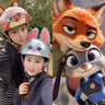 迪士尼（Disney）電動(dòng)車(chē)頭盔兒童成人情侶摩托車(chē)安全帽3C認證男女孩秋冬保暖頭盔 【情侶買(mǎi)更劃算】朱迪尼克情侶款 曬單實(shí)拍圖