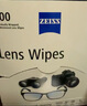 zeiss蔡司擦鏡紙 相機鏡頭清潔眼鏡鏡片擦鏡紙鏡布鋼琴清潔濕巾200片裝 曬單實拍圖