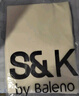 班尼路（Baleno）S&K潮流純棉長袖t恤女2025年秋季新款休閑簡約設計感時尚寬松上衣 曬單實拍圖
