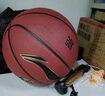 李寧（LI-NING）籃球 CBA比賽訓(xùn)練水泥地7號PU 成人青少年中考訓(xùn)練用球 LBQK967-1 曬單實拍圖