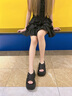 妙麗（Millies）品牌松糕厚底拖鞋女外穿編織輕便增高鞋2025夏季新款百搭沙灘拖鞋 黑色 34 (220mm)  標準碼 曬單實拍圖