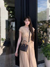 why2025新款包包女輕奢高級(jí)感托特包通勤女士單肩包斜挎包手提包 啡色 曬單實(shí)拍圖