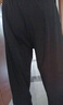 艾倫伯頓（Alen Botun）運動(dòng)長(cháng)褲男夏季冰絲薄款寬松休閑九分褲速干跑步青少年籃球訓練褲 四季褲【速干透氣】直筒款-黑色 2XL 【145-160斤】 曬單實(shí)拍圖