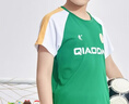 喬丹QIAODAN男童套裝兒童足球服2025夏季新款大童速干運(yùn)動(dòng)服短袖短褲 青橘綠/黑色 150cm 曬單實(shí)拍圖