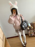 AIOSC日系jk制服包女2025新款二次元PU通勤斜挎包可愛(ài)學(xué)院風(fēng)單肩手提包 單jk制服包-棕色（無(wú)掛飾配飾） 曬單實(shí)拍圖