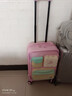 vanwalk 前置開(kāi)口新款行李箱20寸密碼鎖旅行拉桿箱女萬(wàn)向輪登機箱箱包女 櫻花粉拉鏈 20英寸 曬單實(shí)拍圖