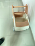 康貝星（KINGBEIXING）嬰兒學(xué)步車手推車多功能寶寶學(xué)走路收納車周歲玩具禮物 咖色|手推+收納+乘坐+牽引+餐盤 曬單實拍圖
