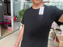 京東京造t恤男短袖男士t恤夏衣服男裝白小T男女 蘇超定制 黑色 L 曬單實拍圖
