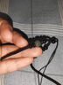 芯奢手工編織項鏈女士繩掛件繩平安扣玉吊墜掛繩玉佩佛繩子生日禮物 3mm黑繩-東陵玉 【素曲】 曬單實拍圖
