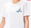 NAUTICA童裝【SKIN絲光棉】男童女童短袖t恤夏季兒童親膚順滑上衣速干衣 白色 170 曬單實(shí)拍圖
