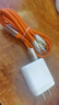 機客數(shù)據(jù)線三合一充電線一拖三120W快充極客線適用于蘋果華為type-c安卓手機平板ipad通用加粗 【橙色】極客一拖三 1.2米 曬單實拍圖