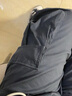 UR2025秋季新款女裝休閑工裝風(fēng)半松緊腰喇叭褲UYY650012 黑色 XXS 曬單實拍圖