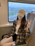 衣品元2025新款法式格子襯衫外套女早春寬松高級(jí)感輕奢港風(fēng)襯衣長(zhǎng)袖上衣 格子襯衫 L （111-130斤） 曬單實(shí)拍圖