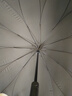 美度（MAYDU）24k一片式無(wú)縫不漏雨傘大號(hào)加固加厚結(jié)實(shí)抗風(fēng)長(zhǎng)柄雨傘M7006雅致黑 曬單實(shí)拍圖