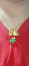 夢(mèng)金園 黃金項(xiàng)鏈 足金肖邦鏈鎖骨項(xiàng)鏈素鏈女款 送女友老婆生日禮物 45cm 約4.52g 曬單實(shí)拍圖