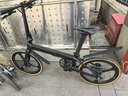 VIQI微琦碳纖維折疊自行車20英寸沖擊波三刀輪油碟剎速聯(lián)12速男女超輕 黑色-沖擊波三刀輪 速聯(lián)12速黃胎 曬單實拍圖