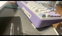 黑爵（AJAZZ）AK870三?？椭苹瘷C械鍵盤 全鍵熱插拔 Gasket結(jié)構(gòu)RGB 原廠PBT三拼鍵帽 原廠紫白藍 飛魚軸  曬單實拍圖