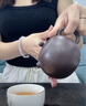 蘇蔻宜興紫砂壺原礦紫泥純手工茶具功夫茶具泡茶高端禮品 紫泥龍蛋 220ml 曬單實(shí)拍圖