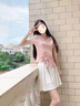 翊尚美冰絲百褶裙女夏季2025年新款半身裙小個子防走光短裙高腰顯瘦裙子 白色 【涼感升級舒適百搭】 S 【推薦75-95斤】 曬單實拍圖