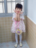 G.DUCKKIDS女童夏季連衣裙2023新款小女孩漢服紗裙嬰幼兒夏天洋氣公主裙子 粉紅色 90 (建議寶寶10-12公斤 24-36個(gè) 曬單實(shí)拍圖