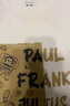 大嘴猴（paul frank）短袖男士夏季重磅純棉短袖t恤男裝潮牌半袖體恤外套 杏色 XL 曬單實(shí)拍圖