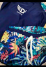 DK泳衣女分體韓國ins風(fēng)保守遮肚顯瘦溫泉運動(dòng)游泳裝 藏藍花 短袖短褲 L 曬單實(shí)拍圖