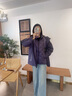 波司登25年鵝絨沖鋒衣羽絨服疊變女士寬松短款戶(hù)外防風(fēng)三合一外套 曬單實(shí)拍圖