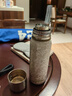 JRINKTEEA日本品牌純鈦保溫杯鈦水杯車(chē)載男士燜泡茶杯茶水分離杯戶(hù)外喝茶杯 隕花銀+杯套500ml無(wú)噴漆 曬單實(shí)拍圖