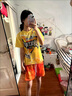 gxmy夏季冰紅茶衣服套裝抽象搞怪T恤短袖褲男女印花潮流情侶學(xué)生衣服 冰紅茶【短袖+短褲】 M 建議80斤-110斤 曬單實(shí)拍圖