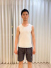 羅蒙3件冰絲背心男10A級抗菌夏季男士無痕薄款休閑運動打底衫跨欄 曬單實拍圖