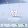 老鳳祥好運蓮蓮手鐲足銀手鏈女士蝴蝶半鐲七夕情人節(jié)生日禮物女朋友老婆 足銀蝶舞手鏈*本地倉/就近發(fā)貨 曬單實拍圖