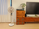 美的（Midea）【國家補貼】風(fēng)扇落地扇 幸運草安睡電風(fēng)扇家用智能變頻風(fēng)扇大風(fēng)量客廳宿舍輕音桌面臺式立式兩用 高配幸運草MAX【升級語音+抗菌扇葉】 曬單實拍圖