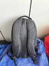 七匹狼（SEPTWOLVES）雙肩包男士商務(wù)旅行出差電腦背包大容量高中初中大學(xué)生開(kāi)學(xué)書(shū)包女 款式二【三層黑色】 曬單實(shí)拍圖