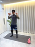 煦凜德國瑜伽墊男士健身防滑加厚加長專業(yè)減震墊加寬加大防滑運(yùn)動地墊 蒼灰-加寬80cm高強(qiáng)耐磨 6mm(初學(xué)者) 曬單實(shí)拍圖